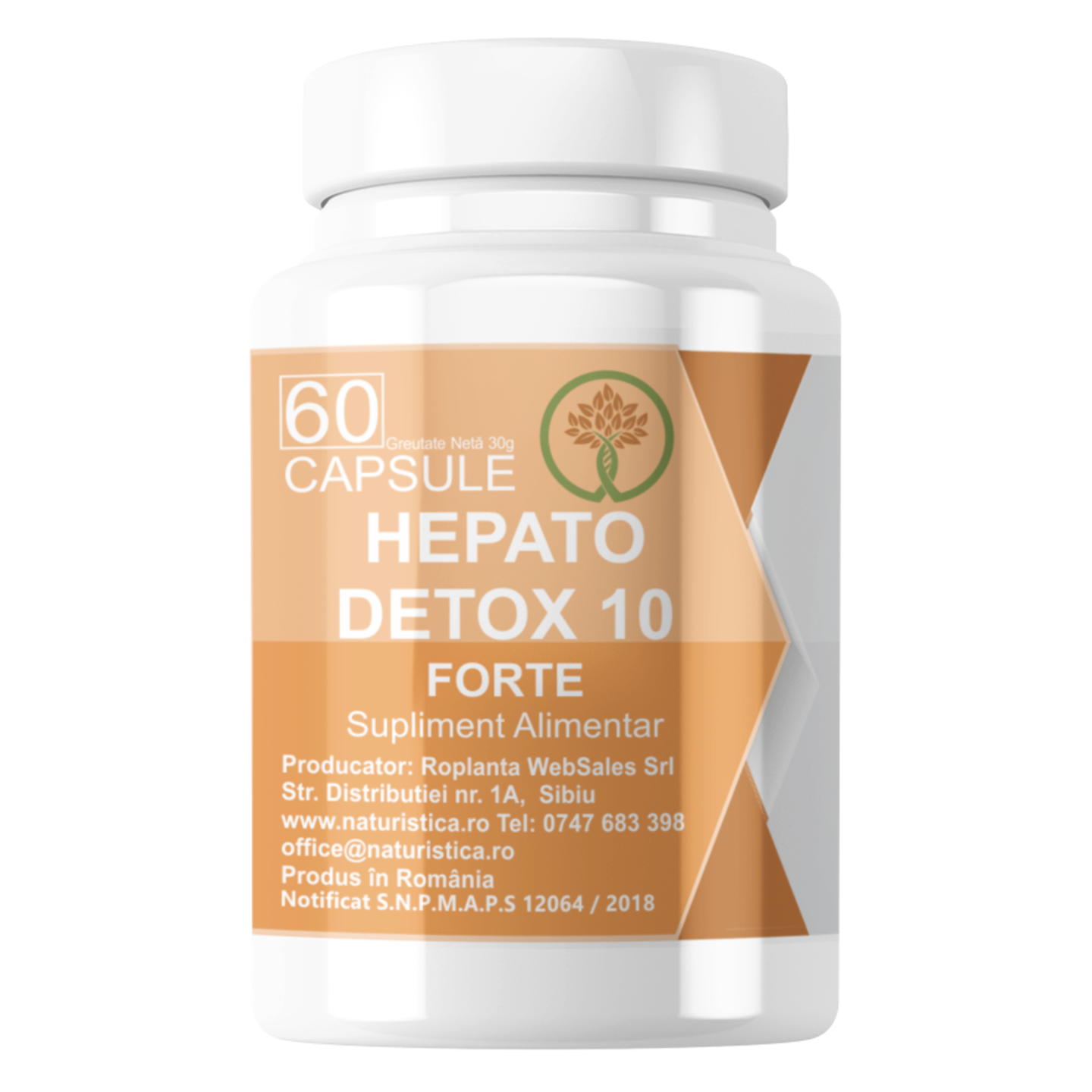 HEPATODETOX 10 FORTE - 60 Caps