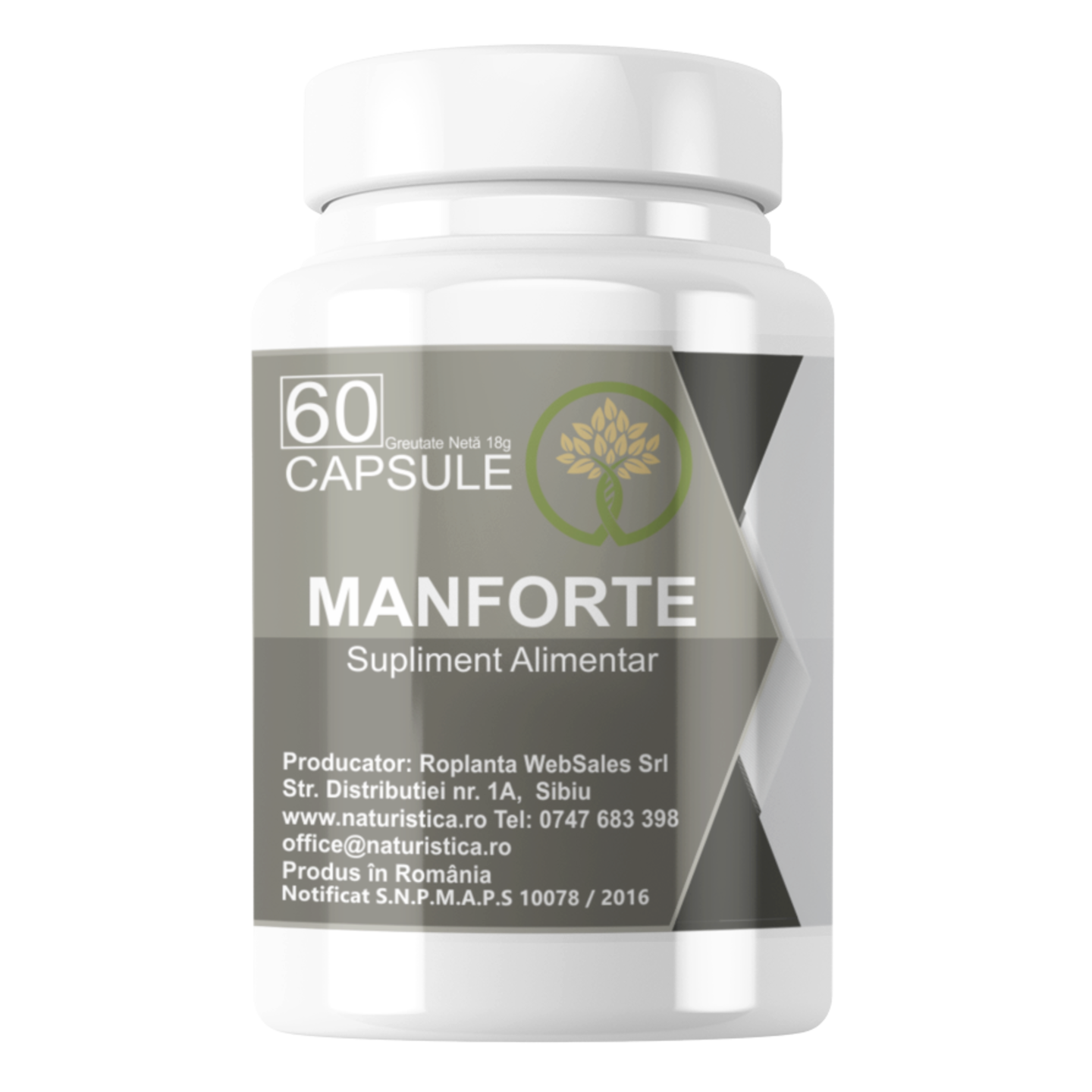 MANFORTE - 60 Caps