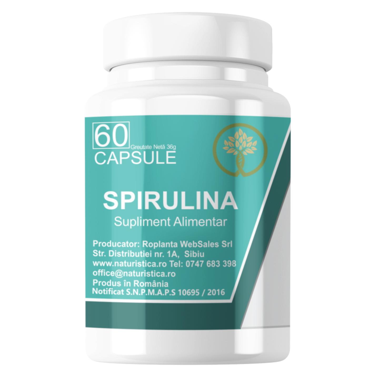 SPIRULINA - 60 Caps